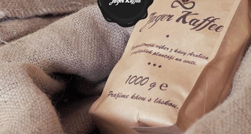 Čerstvo upražená káva Jager Kaffee